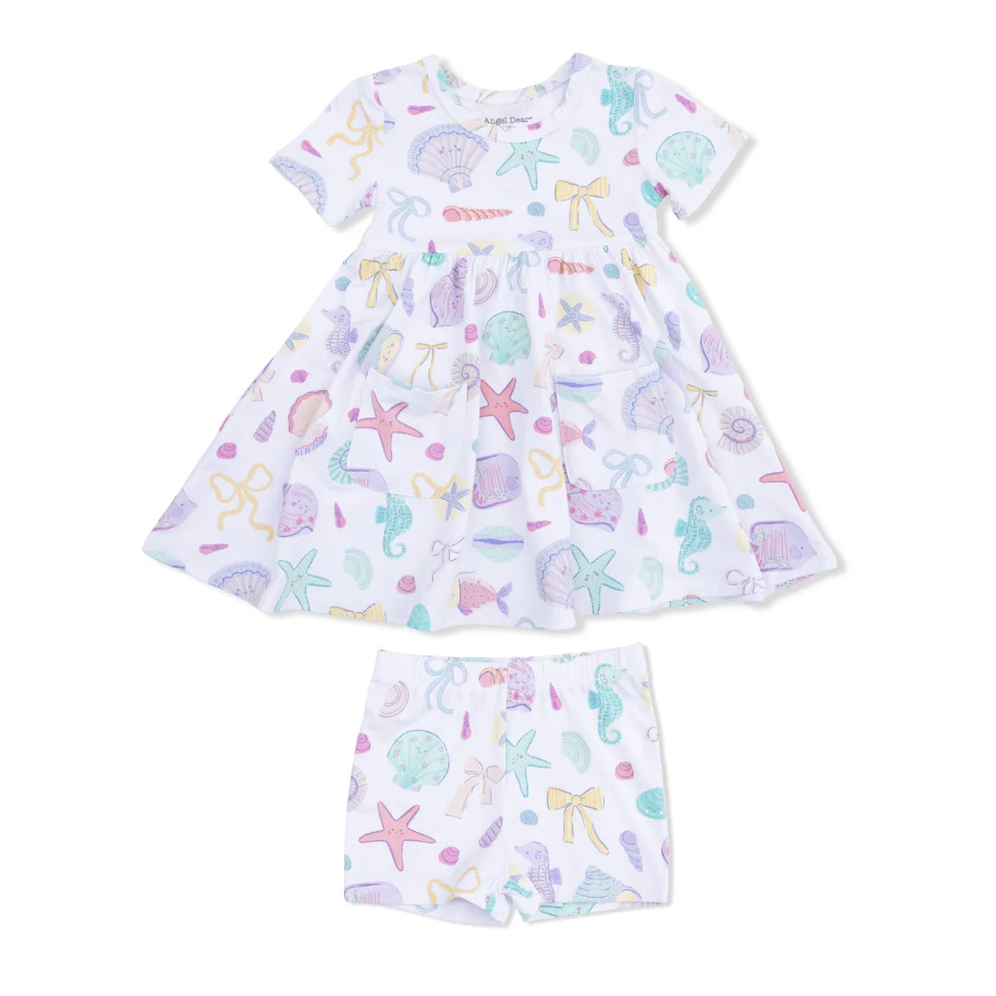 Beach Days- Twirly Dress with Cartwheel Short