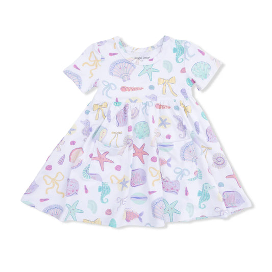 Beach Days- Twirly Dress with Cartwheel Short