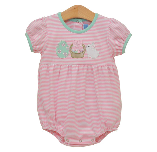 Bunnies & Baskets Pink Bubble