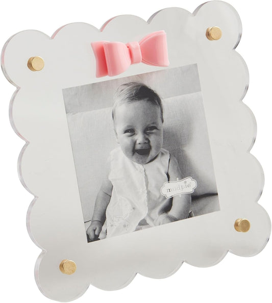 Square Acrylic Bow Frame 7x7