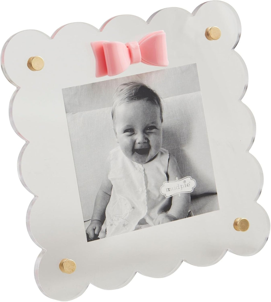 Square Acrylic Bow Frame 7x7