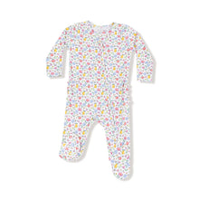 Load image into Gallery viewer, Fall Fruit Floral - 2 Way Zipper Ruffle Back  Footie
