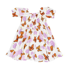 Load image into Gallery viewer, Monarch Butterflies Twirly Dress
