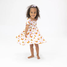 Load image into Gallery viewer, Monarch Butterflies Twirly Dress
