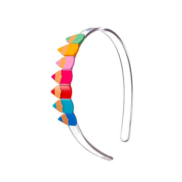 Pencils Vibrant Colors Headband