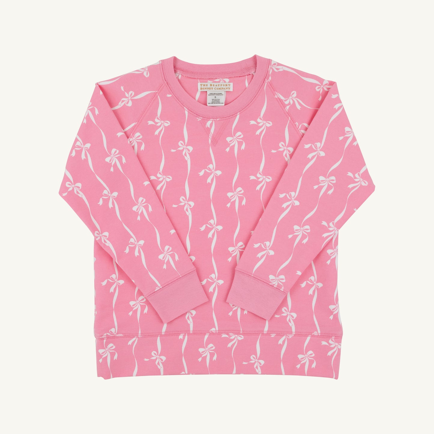 Cassidy Comfy Crewneck Bell Court Bows