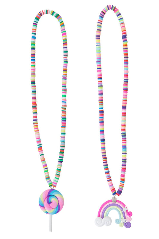 Lollypop/Rainbow Necklace