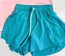 Load image into Gallery viewer, Teal Swing Shorts

