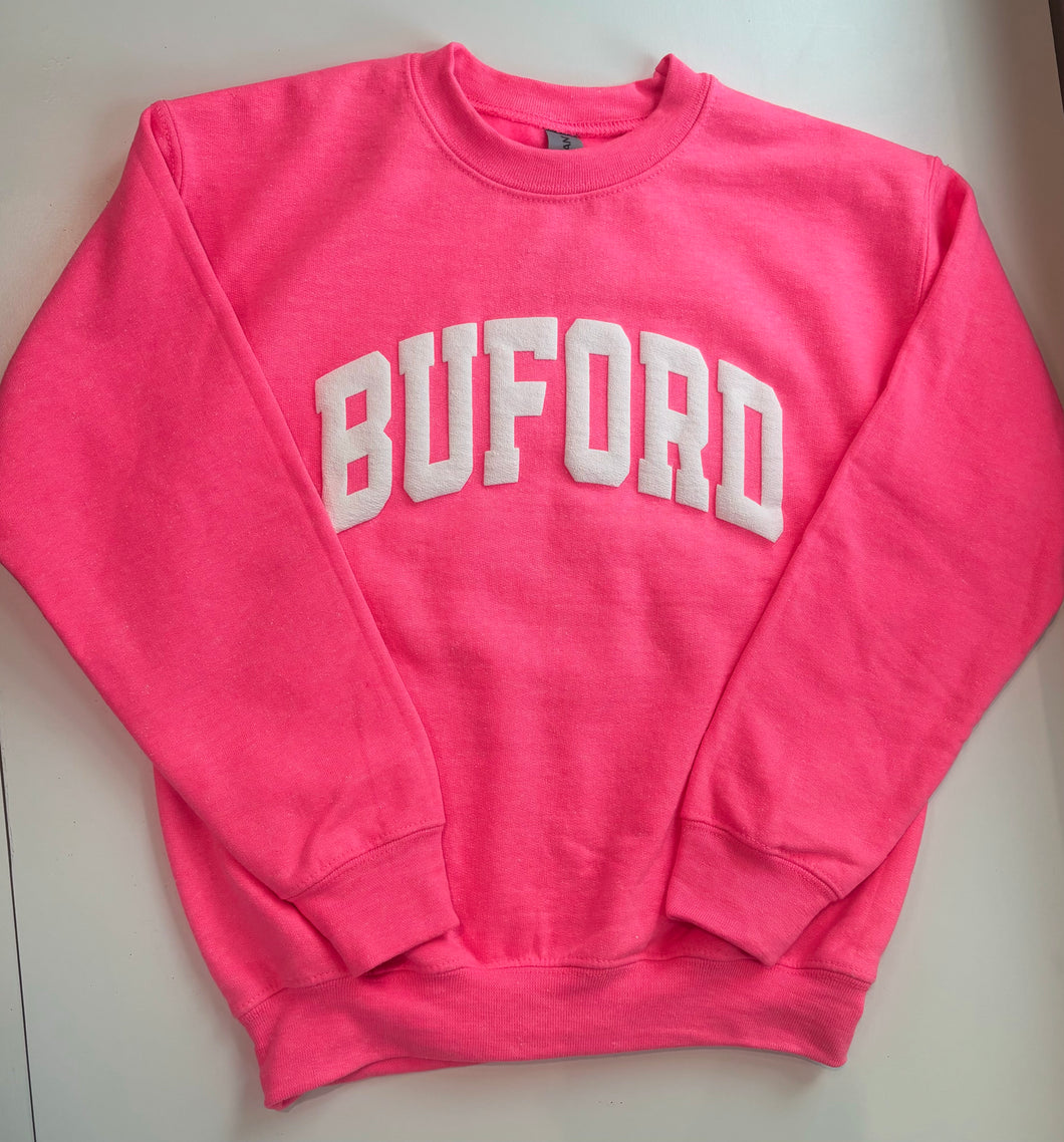 Buford Sweatshirt Pink Puffy