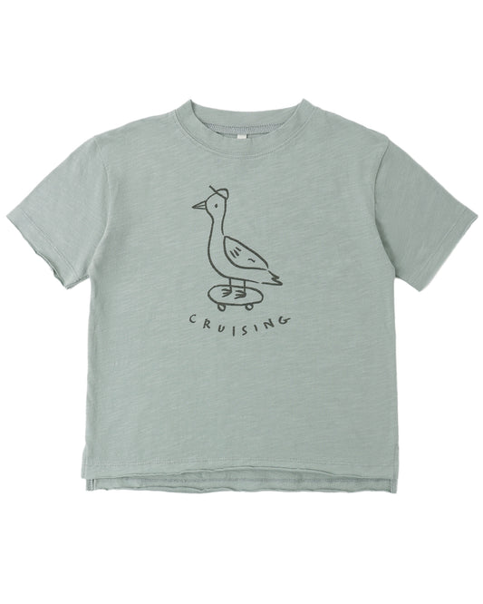 Raw Edge Tee Cruising