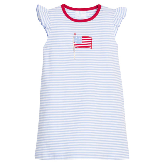 Applique Tilly Dress - Flag