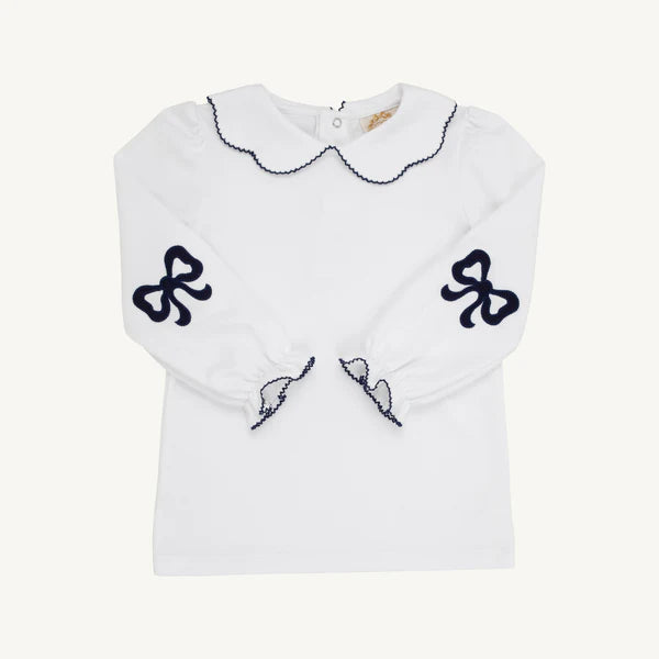 Emma's Elbow Patch Top Worth Ave/Nantucket