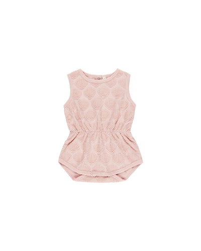baby girl romper in pink