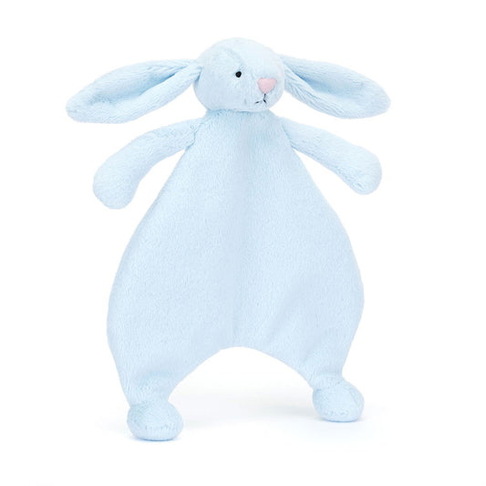 Bashful Blankie Blue Bunny