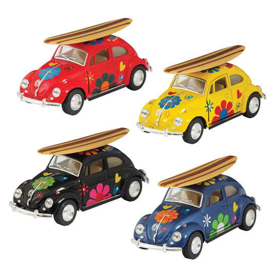 Die Cast 1967 Beetle with Surfboard