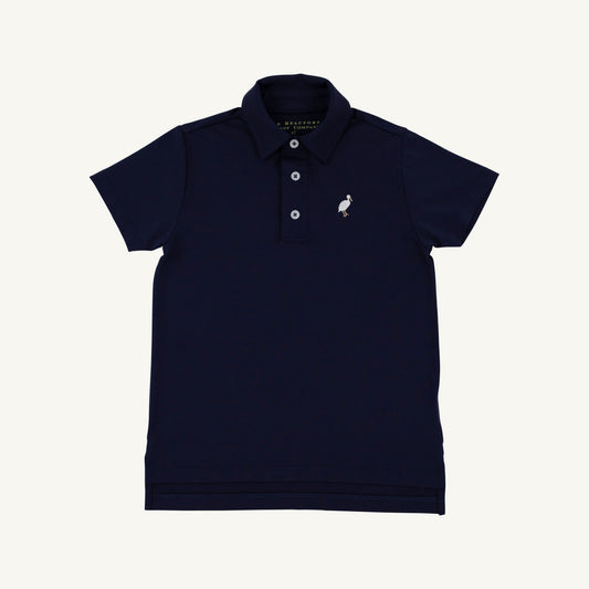 Prepletic Prim and Proper Polo Nantucket Navy