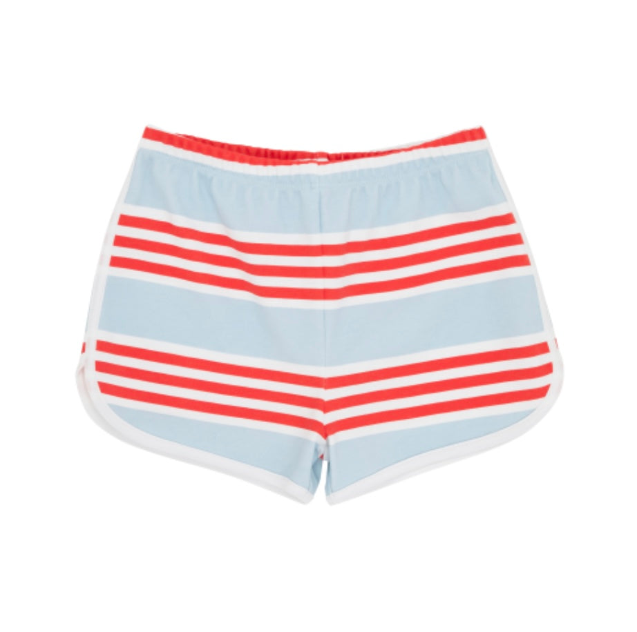 Cheryl shorts saddle ridge stripe *Size 8