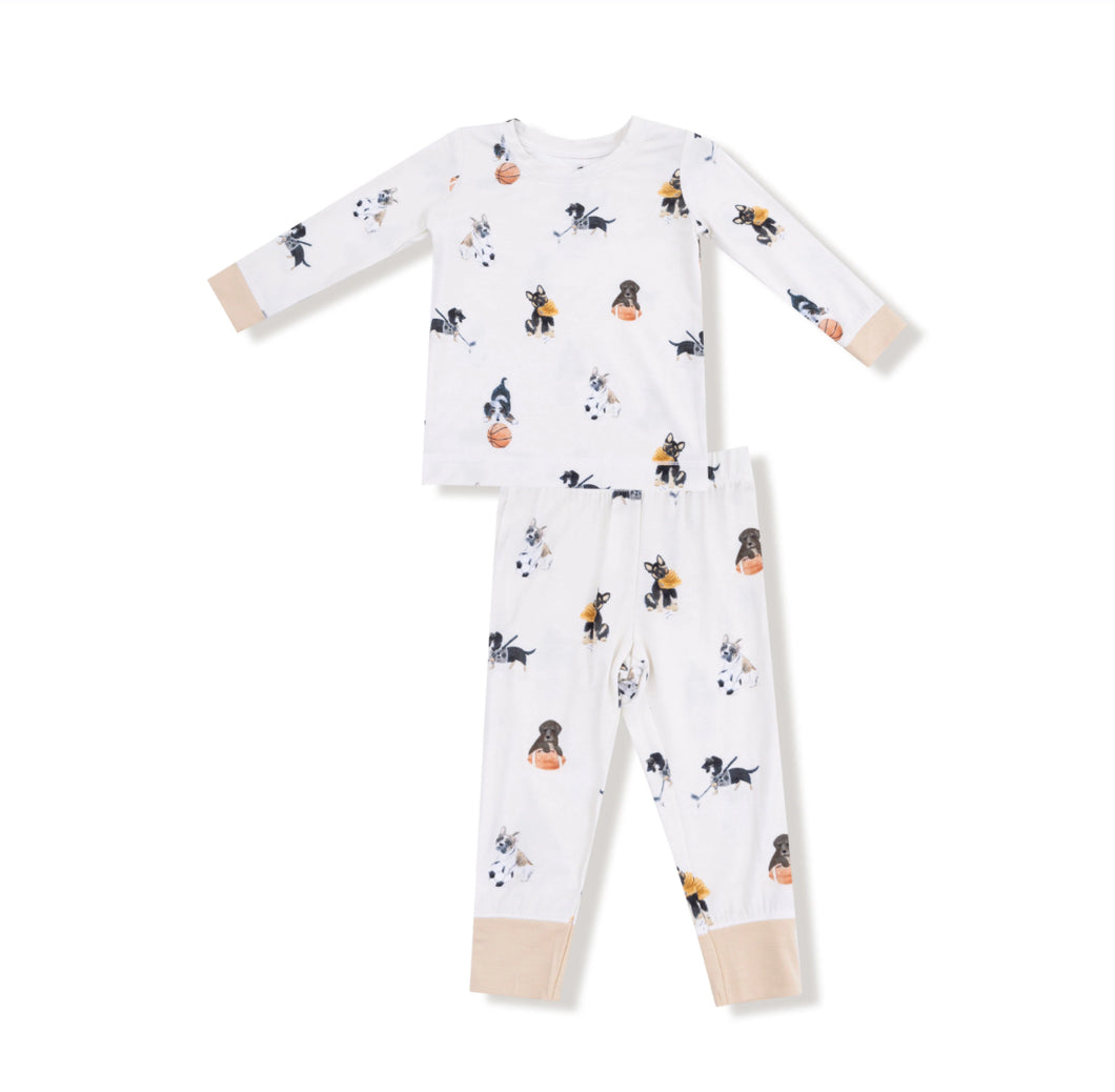 Sporty Puppies - L/S Loungeware Set