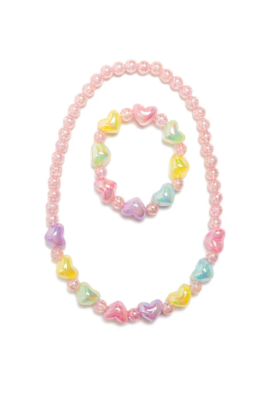 Bauble Bliss Necklace & Bracelet Set 2 pc