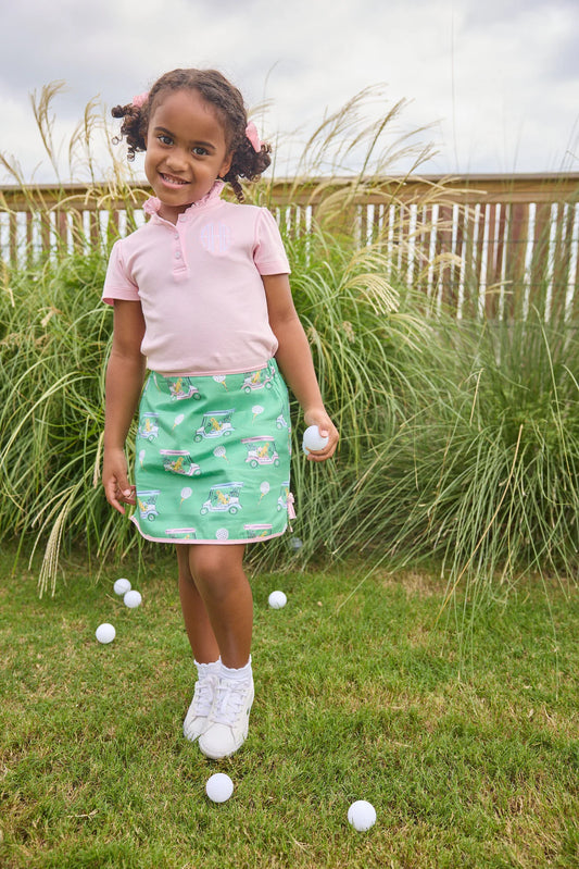 Colleen Skort Pink Paws on Par