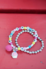 Load image into Gallery viewer, Happy Birthday Bracelet 2 pc set
