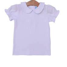 Load image into Gallery viewer, Peter Pan Collar Shirt White
