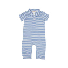 Load image into Gallery viewer, Sir Proper Romper Barbados Blue Stripe
