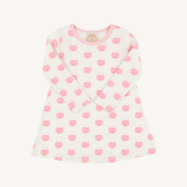 LS Polly Play Dress Vintage Prep Pumpkin