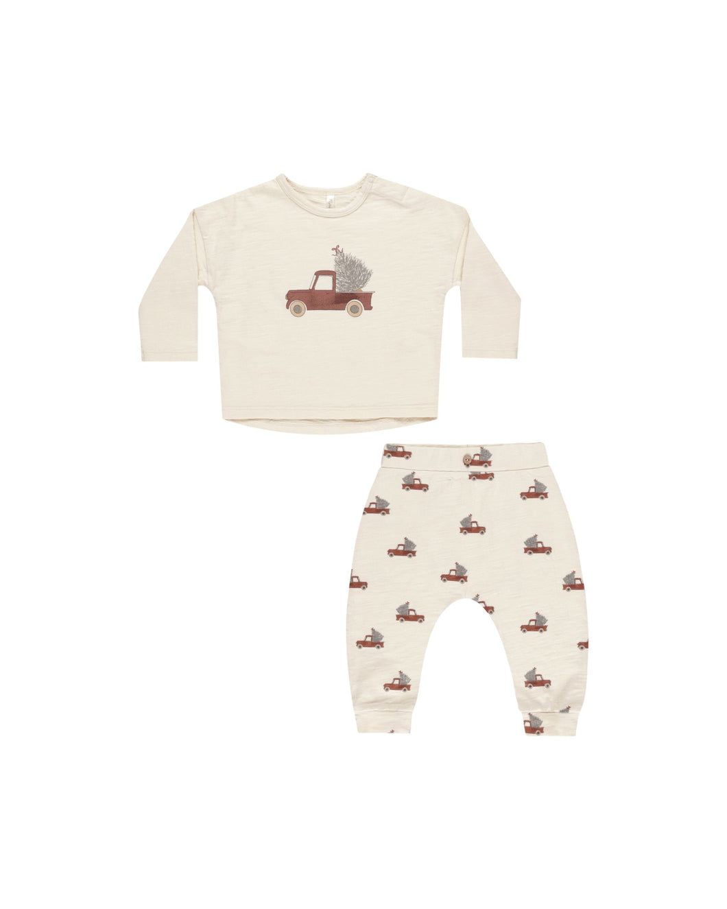 Long Sleeve Tee and Pant Set Trucks