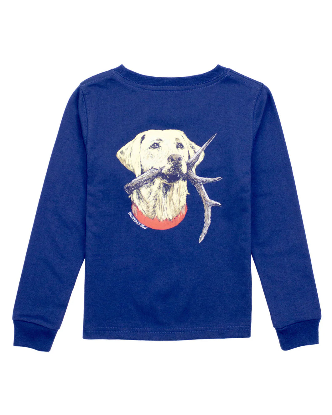 Baby Antler Lab River Blue Long Sleeve