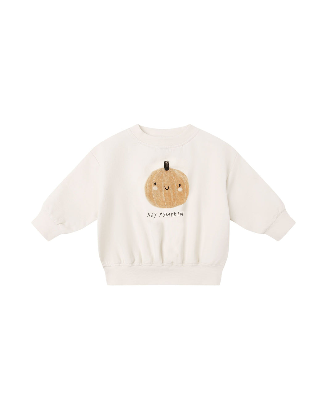 Relaxed Fleece Sweatshirt Pumpkin