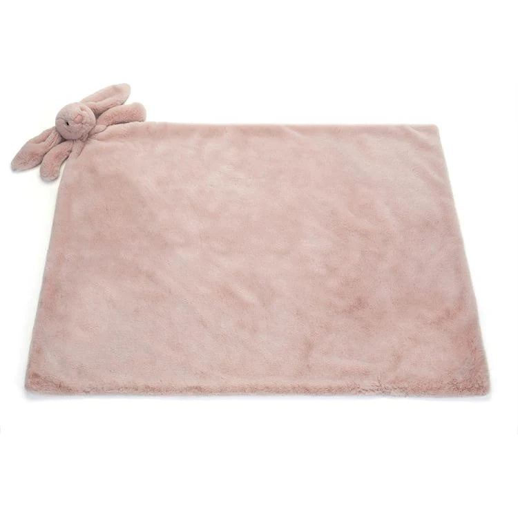 Bashful Luxe Bunny Rosa Blankie