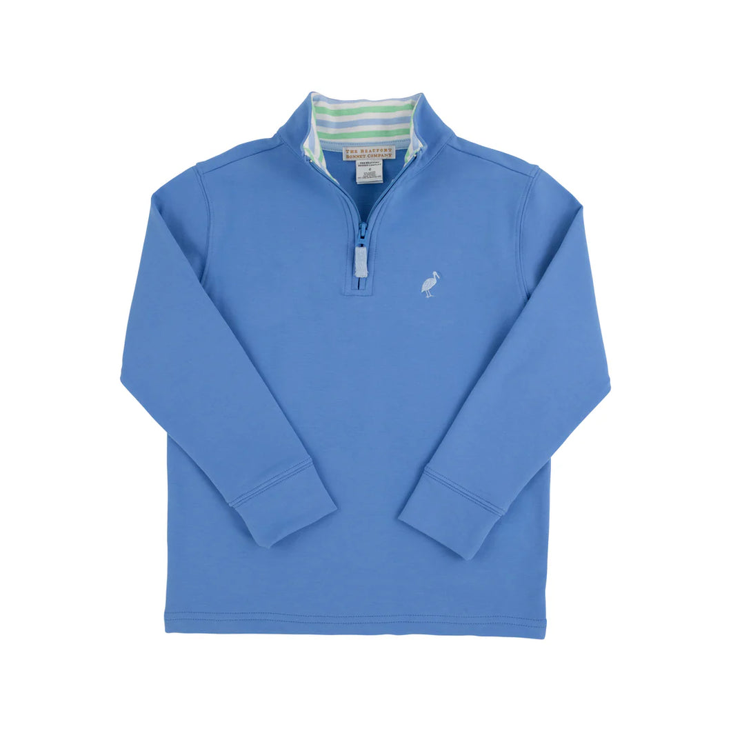 Hayword Half-Zip -Sunrise Blvd Blue