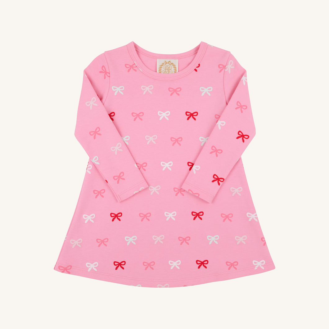Polly Play Dress Long Sleeve Bitty Bows