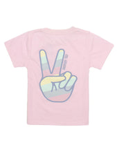 Load image into Gallery viewer, Girls Peace Sign Rose *Size 2T and 4T
