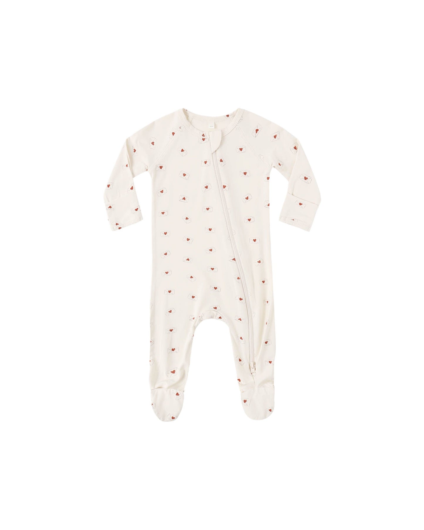Bamboo Zipper Valentine Natural