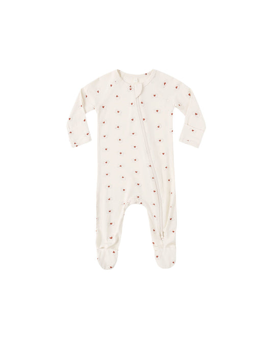 Bamboo Zipper Valentine Natural