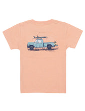 Load image into Gallery viewer, Boys Beach Bound Melon Tee
