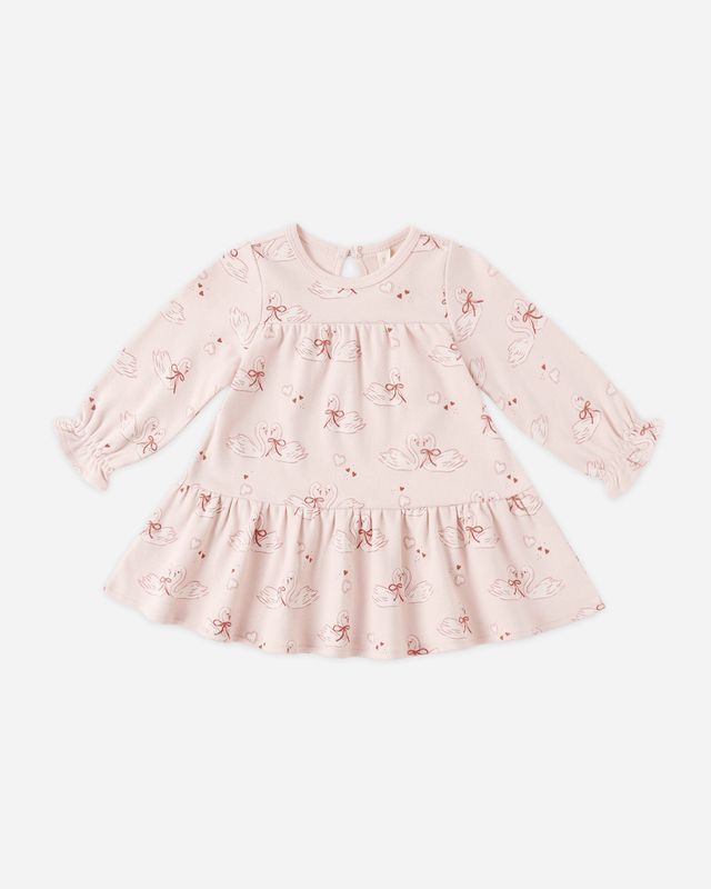 Tiered Jersey Dress || Swans