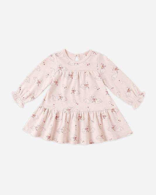 Tiered Jersey Dress || Swans