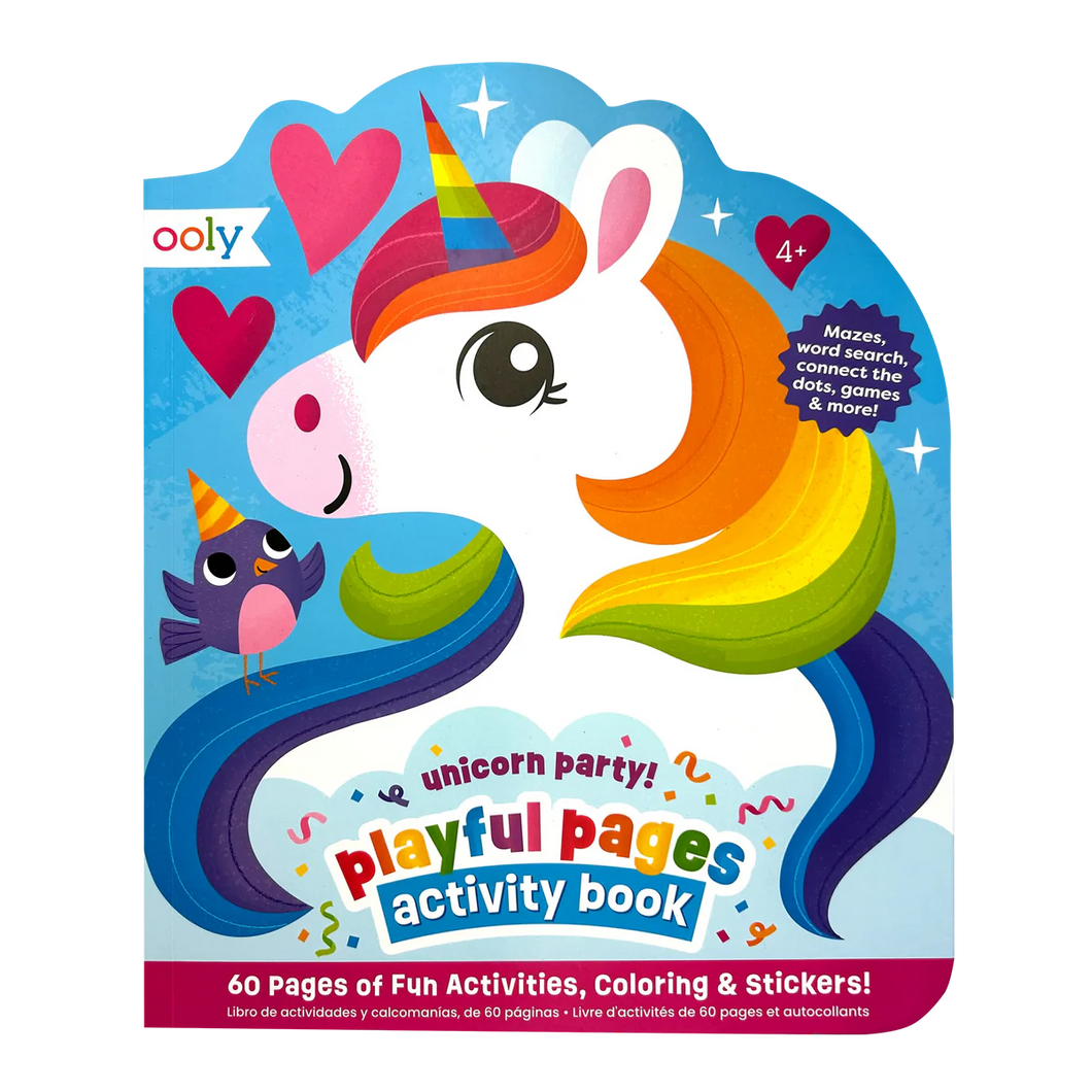 Unicorn Party Activity Book