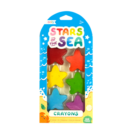 Stars of the Sea Crayons - Set of 6