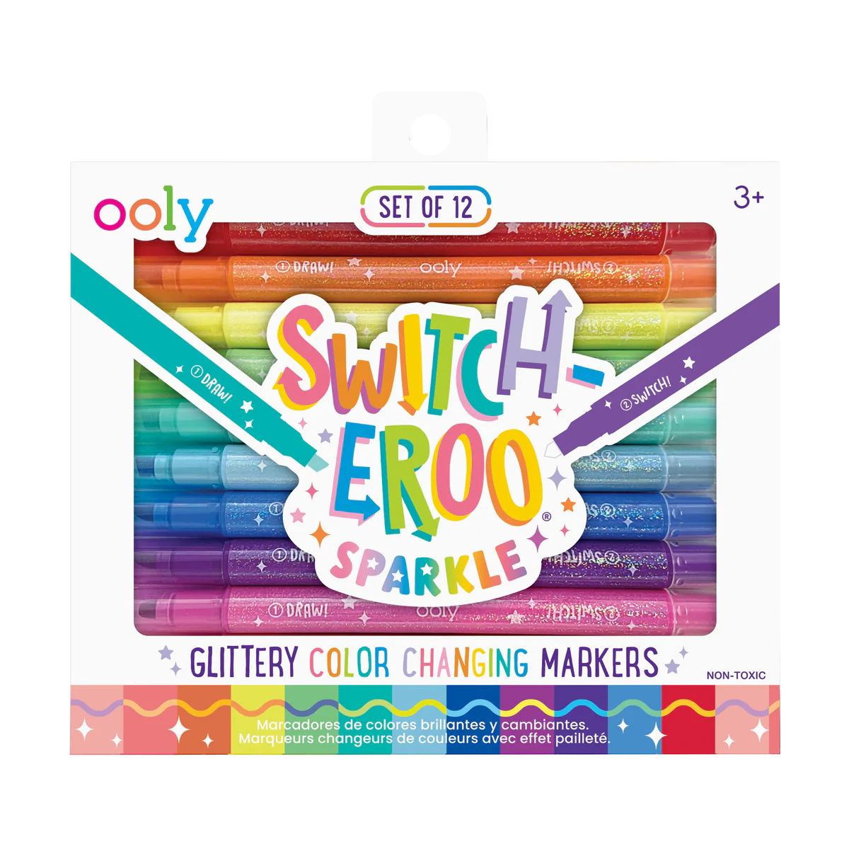 Switch Eroo Sparkle Glitter Changing Markers