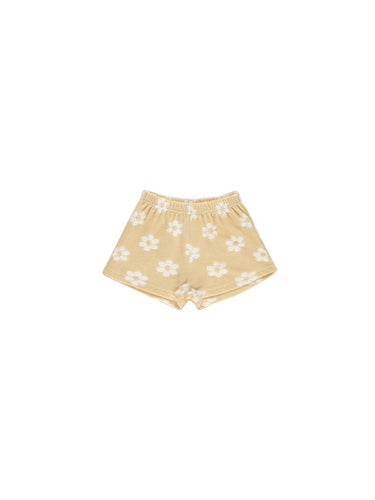 children's boutique daisy shorts terry cloth rylee and cru