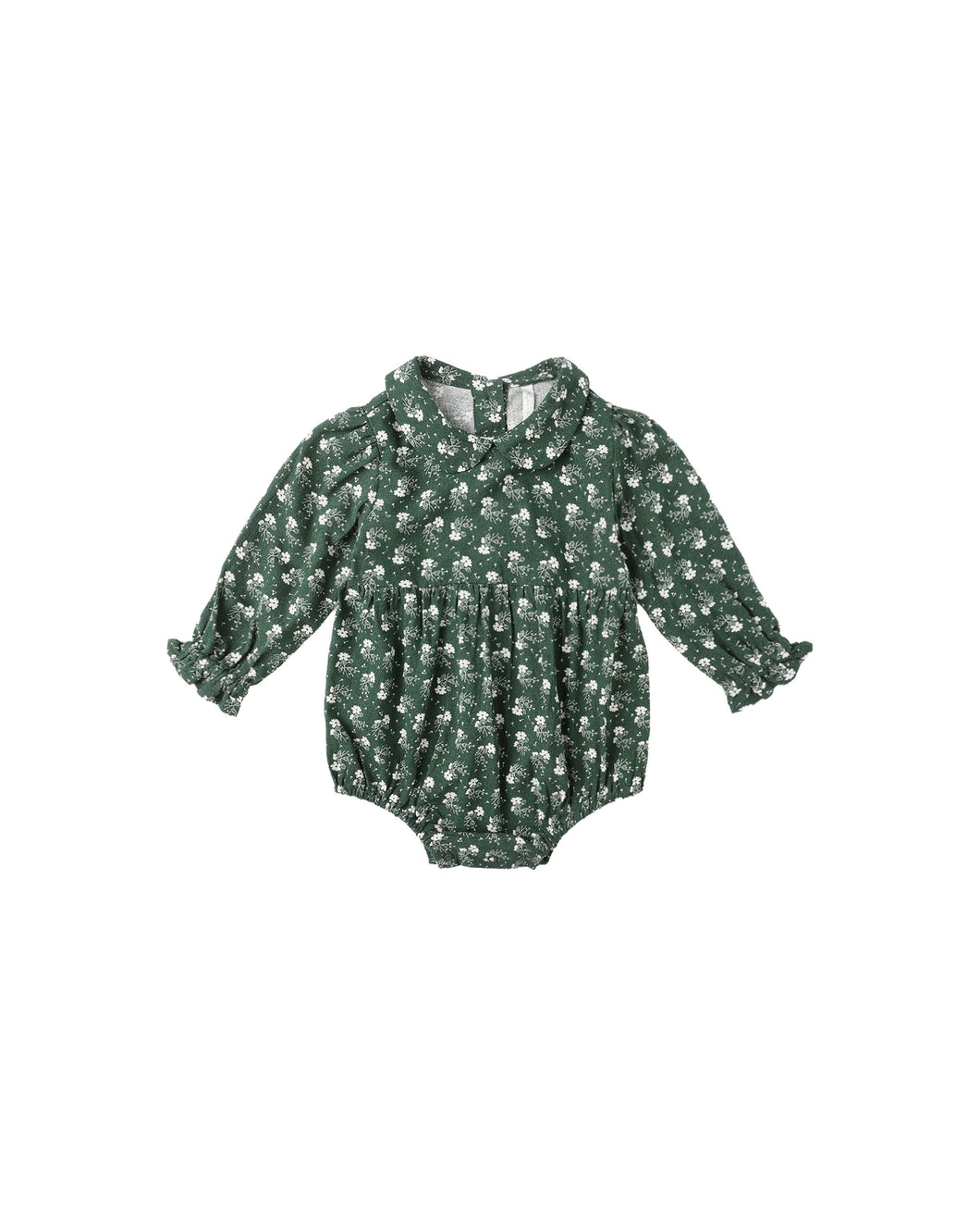 Cora Romper || Green Ditzy