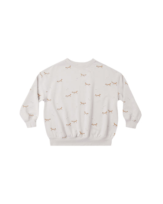 Relaxed Sweatshirt Foxes