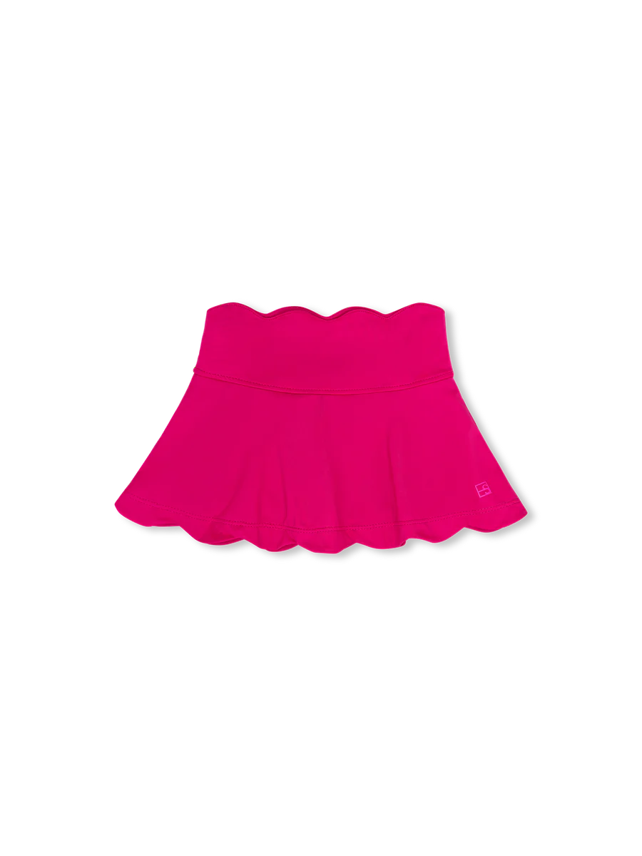 Zoe Scallop Skort Power Pink