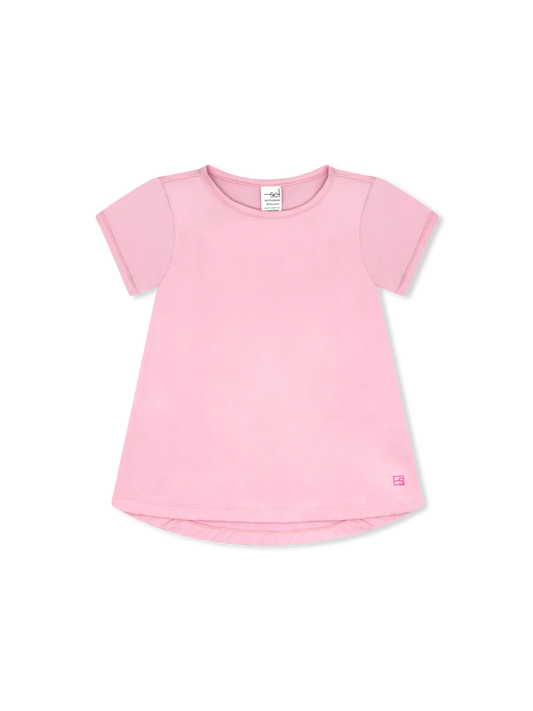 Bridget Basic Tee Cotton Candy Pink