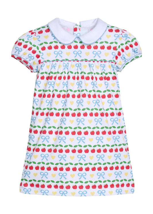 Short Sleeve Evelyn Dress - Apples Days