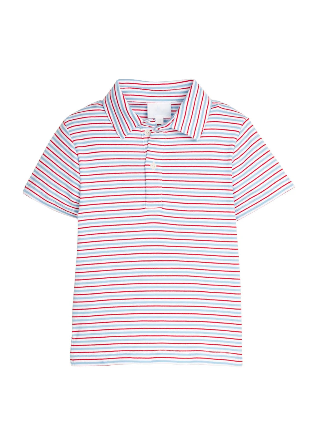 Short Sleeve Polo - Primary Stripe